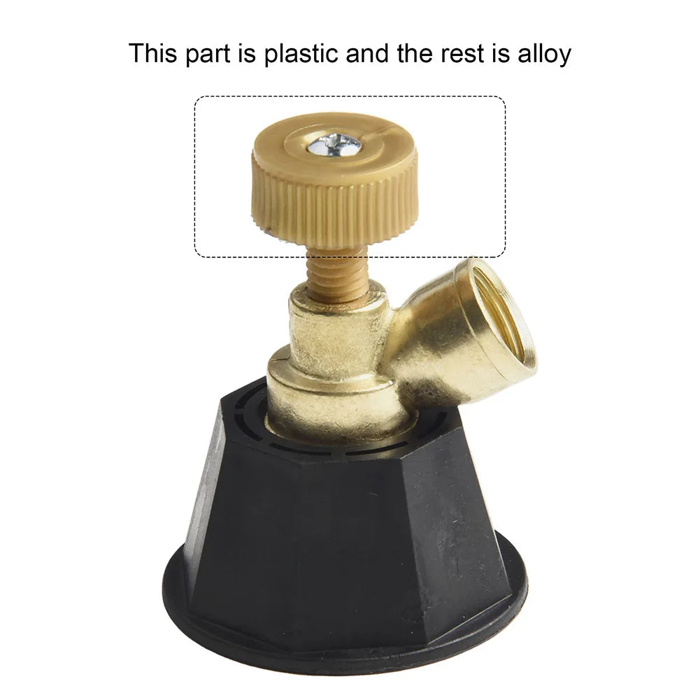 1 PC Atomizing Adjustable Sprayer Agricultural Sprinkler Nozzle Black Windproof Sprinkler Garden Watering Irrigation Tools Qme