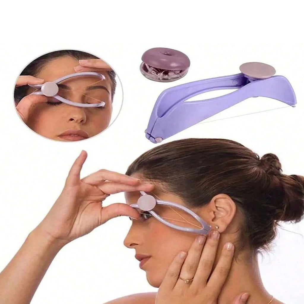 Face Defeatherer Cheek Eyebrow Women Hair Removal Epilator Facial Qme