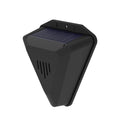 Animal Repeller Hang Animal Repeller Outdoor Waterproof Bird Repellents Outdoor Animal Deterrents with 13 Modes Sound Playback Qme Black