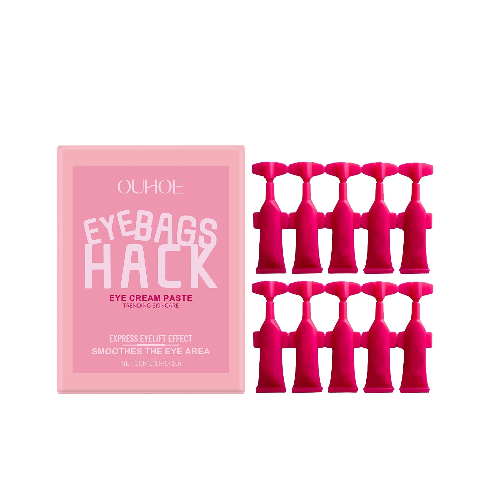 Firming Eye Cream Hydration Fade Eye Fine Sagging Line Anti Wrinkle Tighten Eye Bags Smoothing Care for Delicate Skin Eye Qme 10ml Boxed