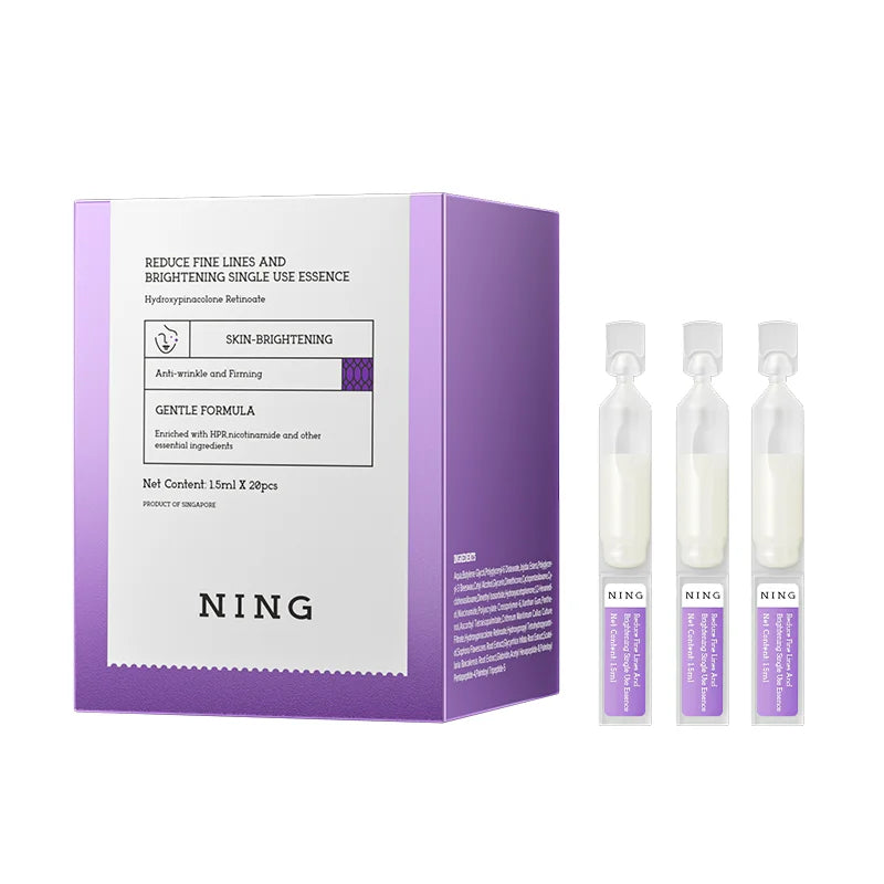 Peptides Retinol Serum Face Niacinamide Panthenol VC-IP Anti-aging Qme 1.5mlx20 1.5ml