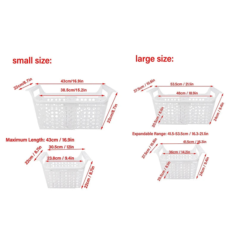 Refrigerator Storage Organizer Kitchen Accessories Chest Freezer Qme