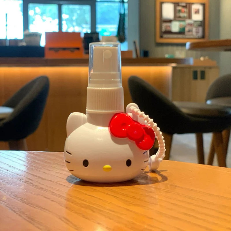 Hello Kitty Kuromi Cute Little Spray Bottle Plastic Spray Bottle Fine Mist Spray Bottle Toner Refill Bottle Qme