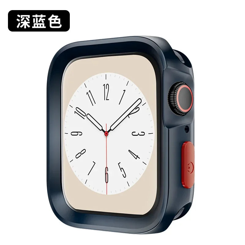 2024 Bumper Soft Silicone Case Apple Watch 9 8 7 6 SE 5 Sport