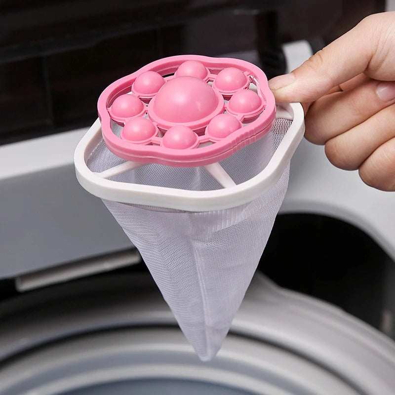 Washing Machine Filter Hair Remover Household Laundry Ball Cleaning Qme