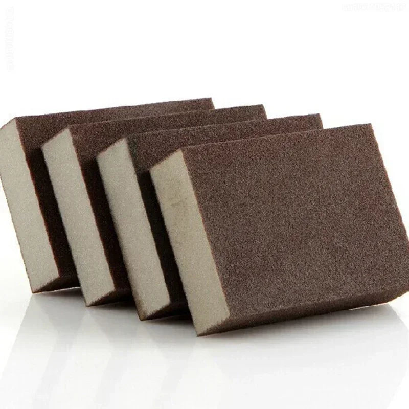 8/1Pcs Magic Sponge Eraser Carborundum Removing Rust Cleaning Brush Descaling Clean Rub for Cooktop Pot Kitchen Sponge Qme