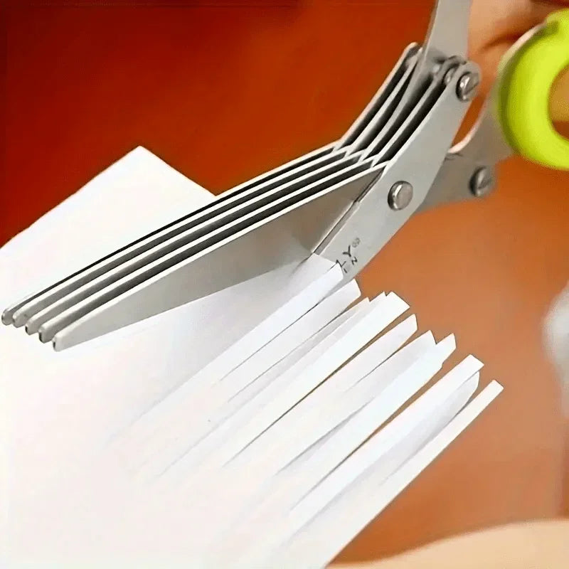 Manual Shredder Scissors - A Portable Shredder Used to Print Unreadable Waste, Decompression Tools, Cutting Paper, Onions Qme