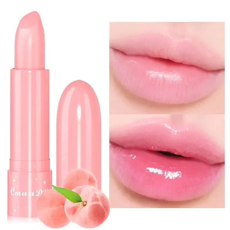 Crystal Jelly Fruit Lip Balm Lasting Moisturizing Hydrating Anti-drying Lipsticks Reducing Lip Lines Natural Lips Care Cosmetics Qme