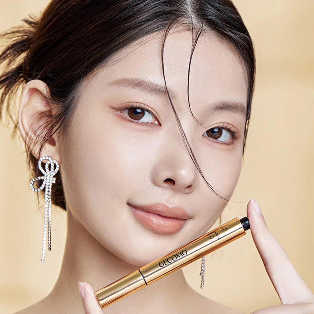 GECOMO Press Concealer Pen Liquid Concealer Long Lasting Moisturizing Not Fading Base Makeup Face Invisible Pores Qme