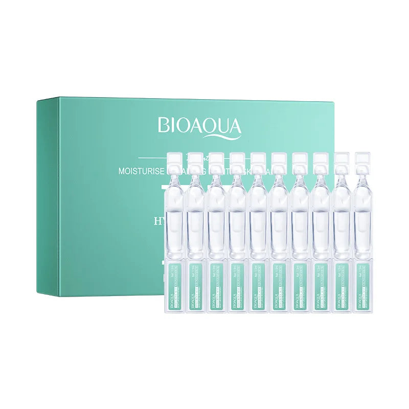 30pcs/box BIOAQUA Retinol Vitamin C Hyaluronic Acid Serum for Face Moisturizing Firming Hydrating Facial Essence Face Skin Care Qme