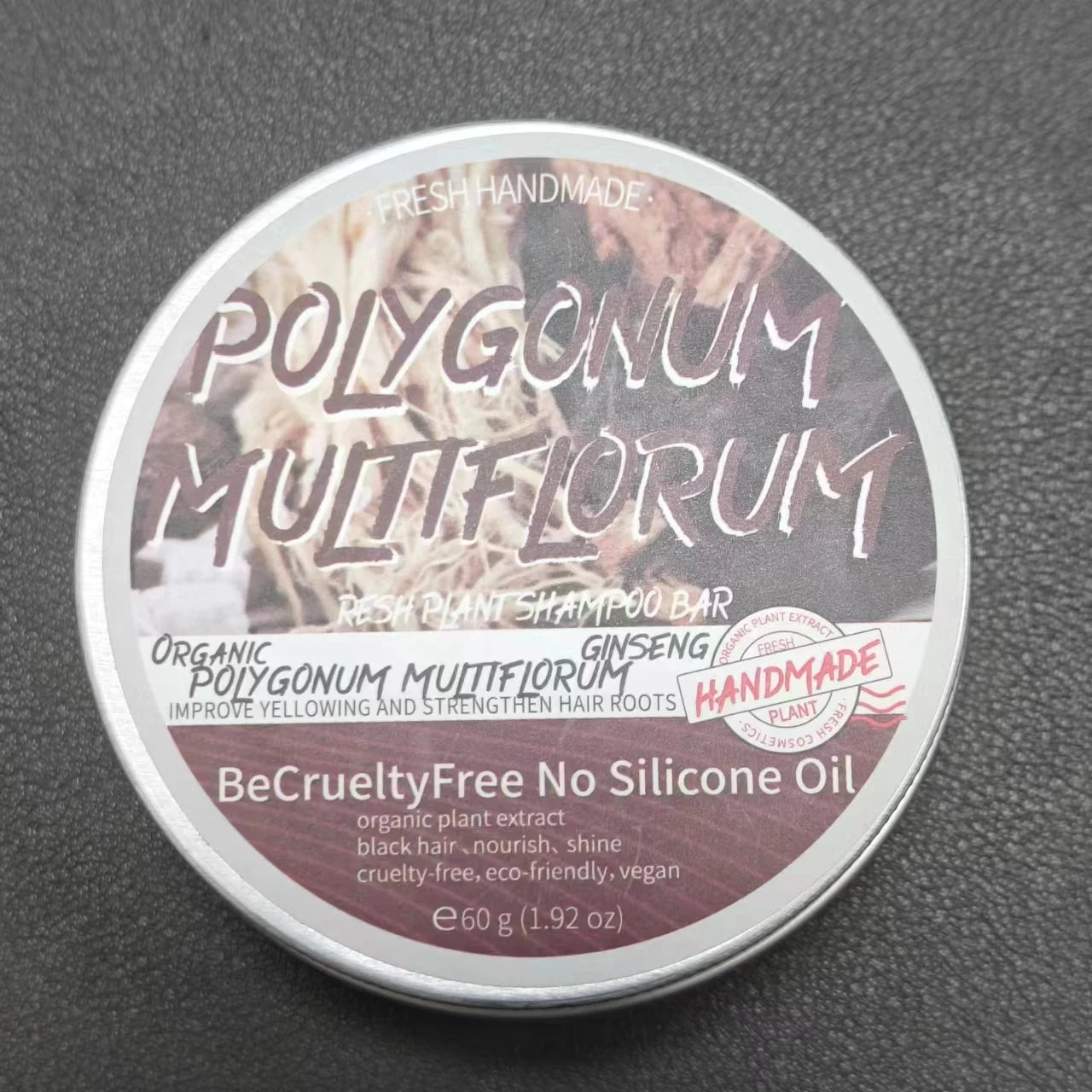 Organic Natural Polygonum Multiflorum Essential Oil Shampoo Soap Qme