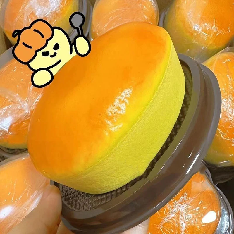 Creative Simulated Steamed Cake Slow Rebound Stress Relief Toy Kids Qme