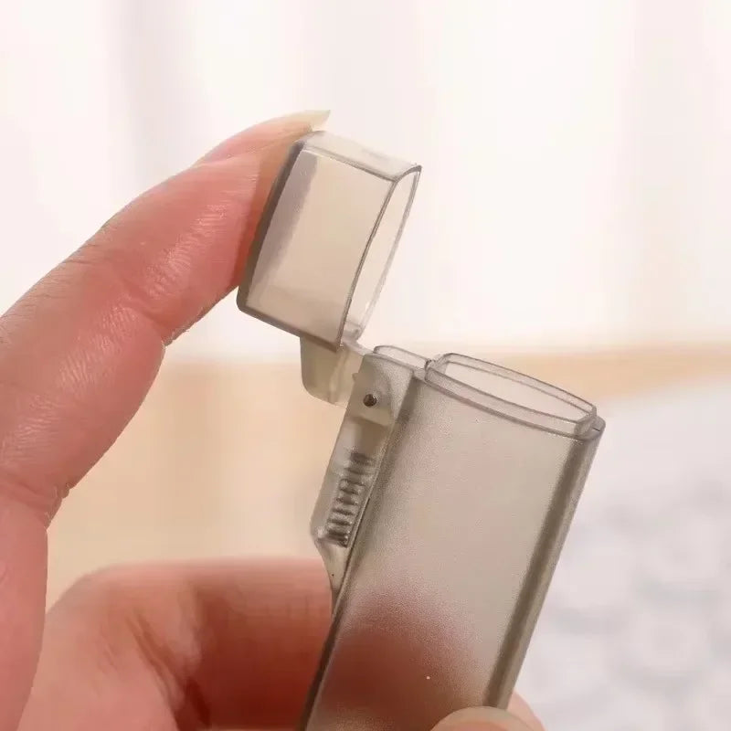 10/5PCS Portable Transparent Toothpick Holder Reusable Toothpick Storage Box Cotton Swab Case Needle Cases Restaurant Supplies Qme
