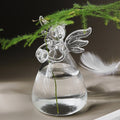 Small Vases Flowers Outdoor Indoor Clear Ornaments Angel Heart Qme CN