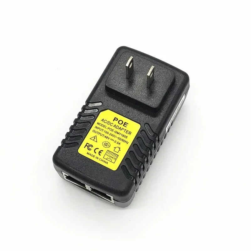 PCS 48V 0.5A Power Adapter for Ethernet/Wireless AP/POE Network Switch Power Supply Qme