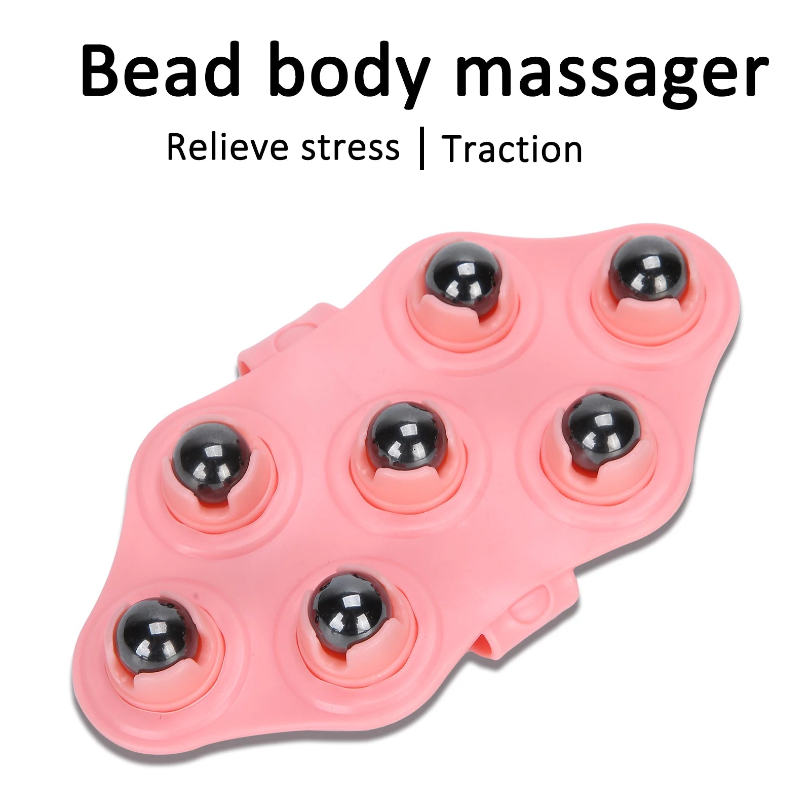 Body Massager Slimming Roller Ball Massager Portable Roller Ball Massage Glove Muscle Relax Slimming Magnetic Bead Body Massager Qme Default Title