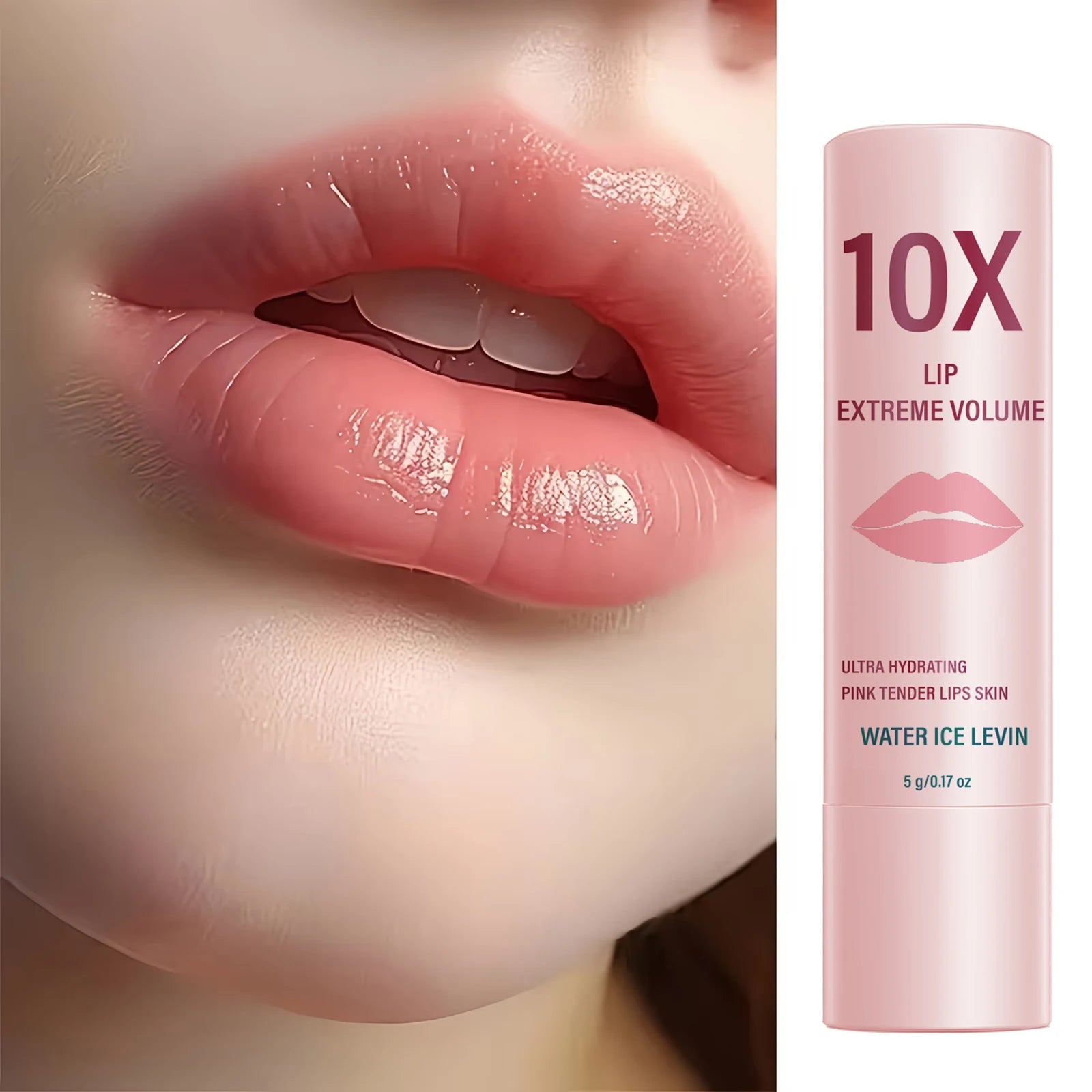 Lip Plumping Cream 10X Extreme Volume, Ultra Hydrating for Tender Lips Qme