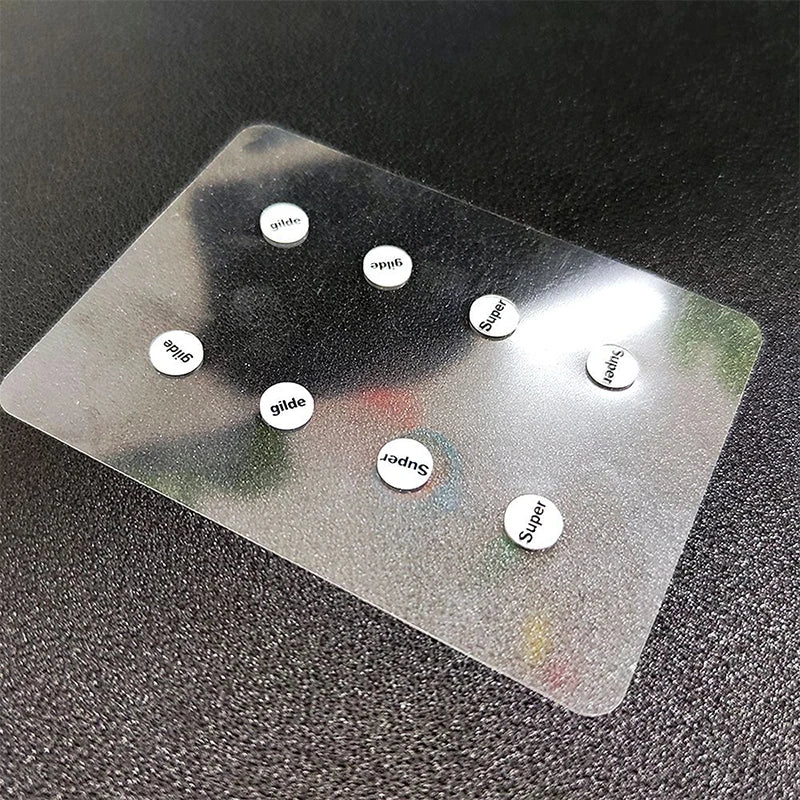 Glass Mouse Skates DIY Universal Dots Feet Pads Sticker Gaming Qme A1