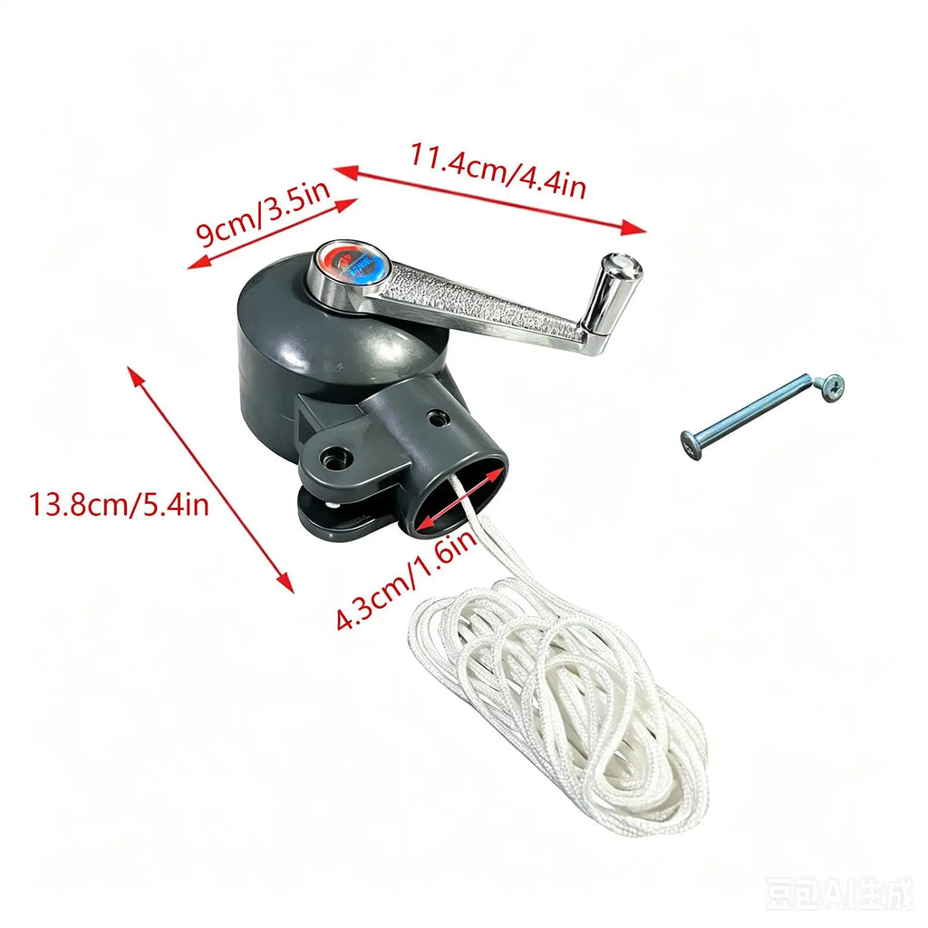 Umbrella Crank Replacement Parts Weather Resistant Anti-slip Qme