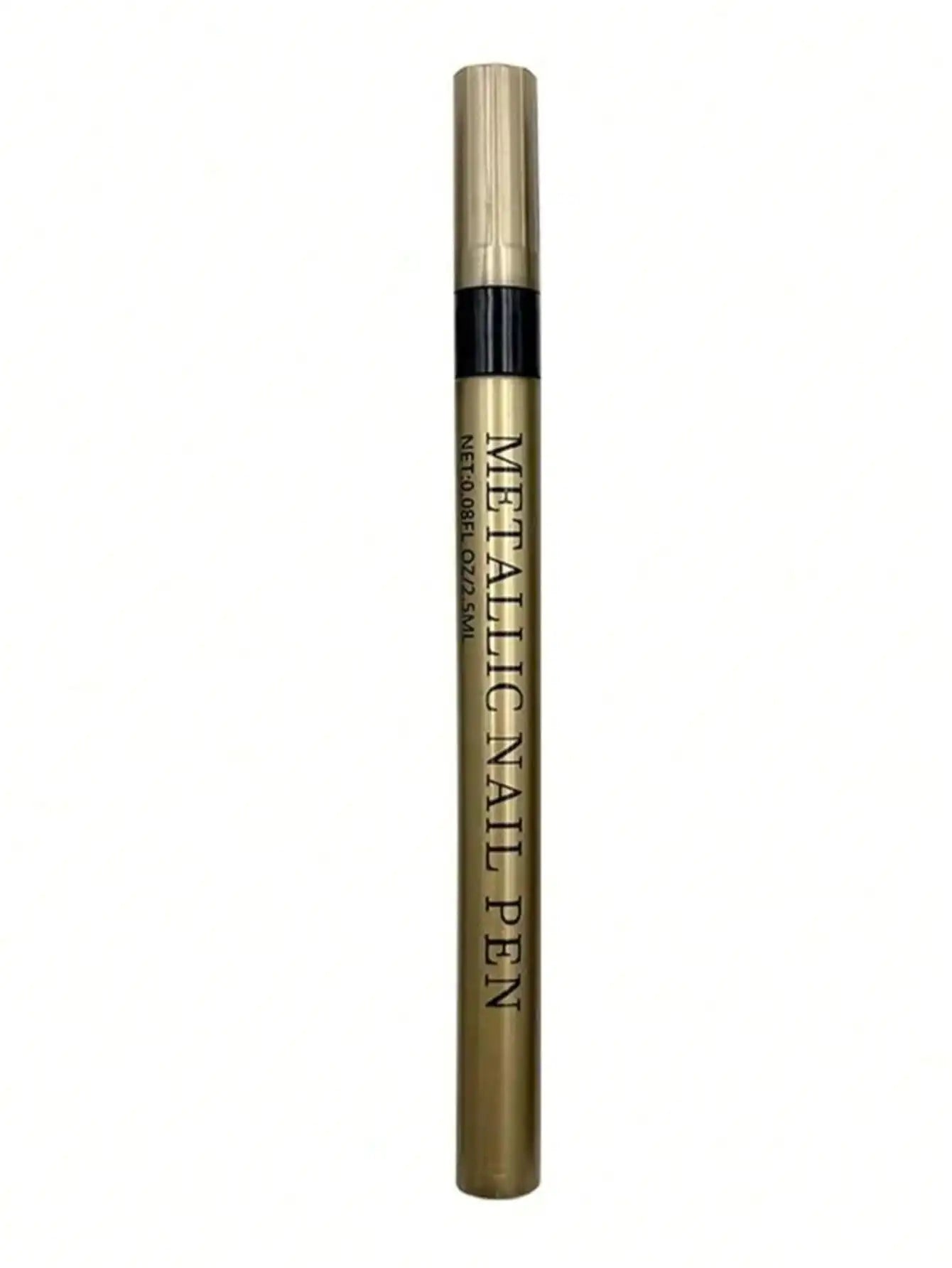 Nail Art Pen White Black Silver Gold Polish Pens Dotting Tool Graffiti Qme golden