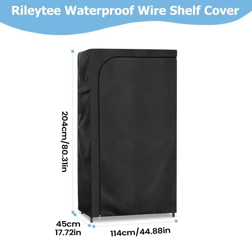 Clothes Rack Cover Only Oxford Waterproof Garment Wardrobe Wrap Qme 45x17.7x80.3in China Mainland
