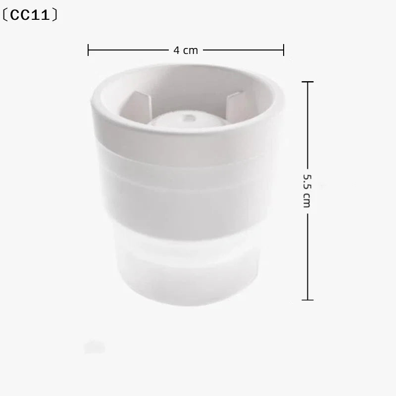 Ice Maker Food Grade Sphere Mold Stackable Slow Melting DIY Ball Qme