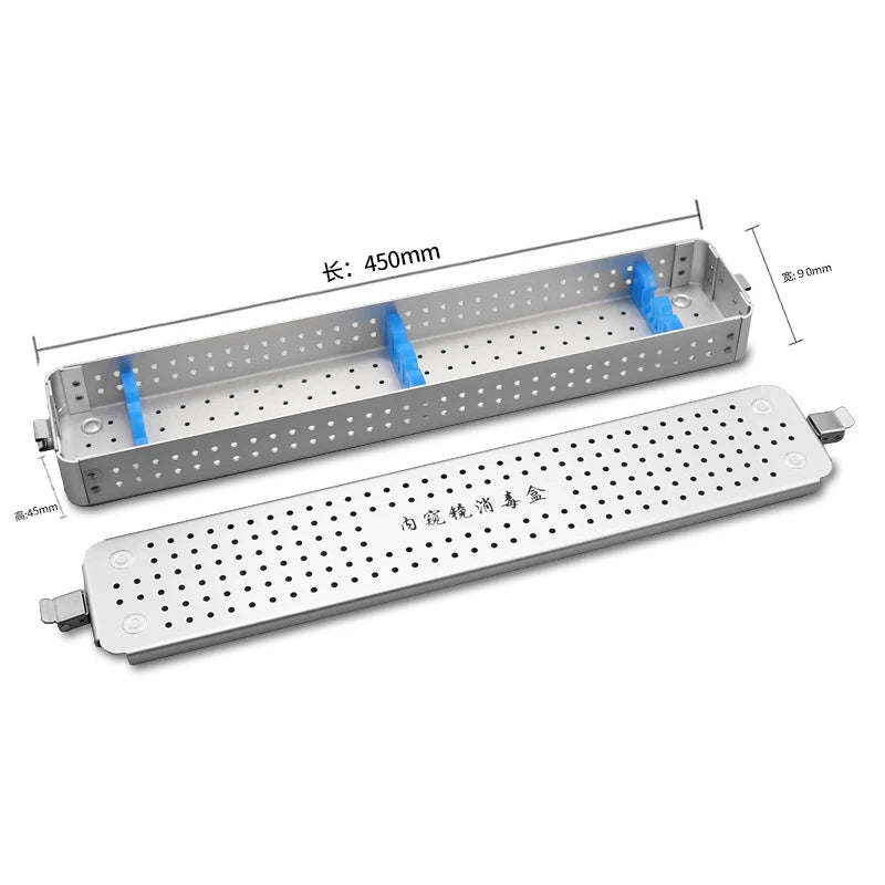 ENT Sterilization Tray Box Case Holding Instrument Borescope Qme B