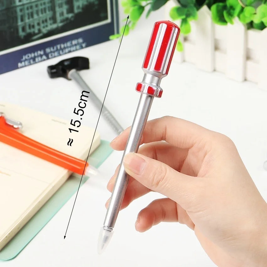 Simulation Hardware Tools Vise Hand Knife Hammer Creative Stationery Ballpoint Pens Pen Office School Supplies Ball Point Pen Qme