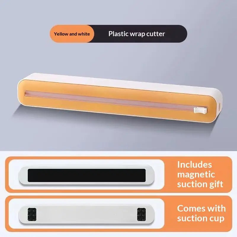 Sliding Tear Cling Film Cutter Multifunctional Dual Use Aluminum Foil Qme A14
