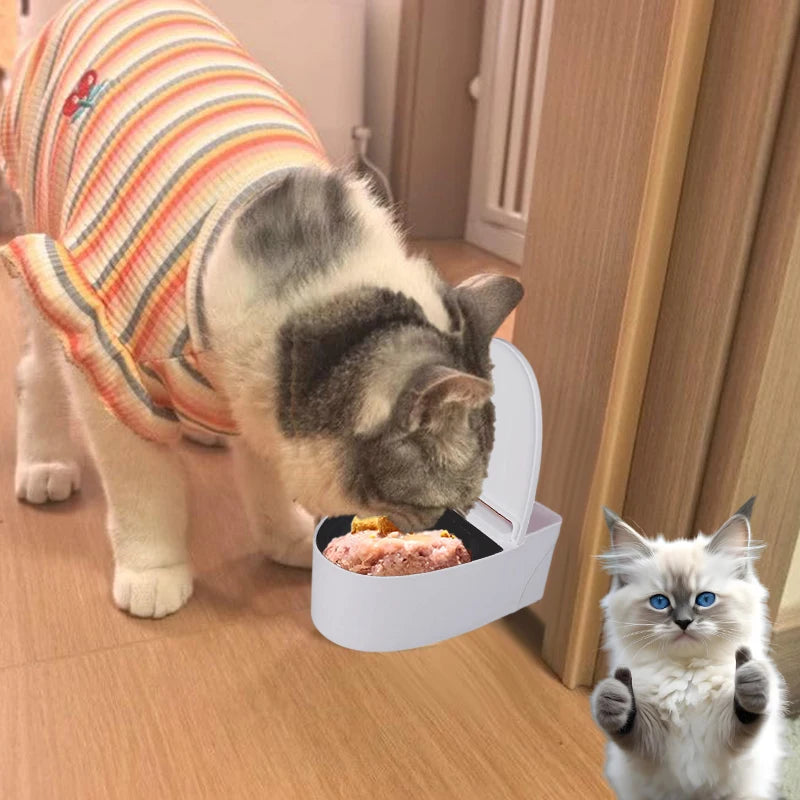 Cat Dog Small Funny Bowl Dogs Cats Hilarious Gravity Toilet Water Qme