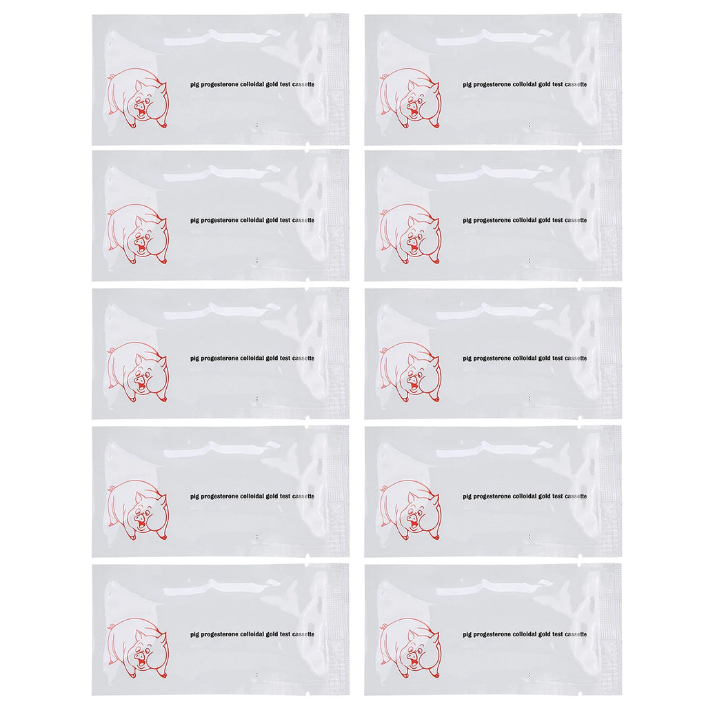 10Pcs Pig Pregnancy Test Strip Early Pregnant Detection Testing Tool Livestock Supply Pig Pregnancy Test Pig Pregnant Detection Qme 10pcs