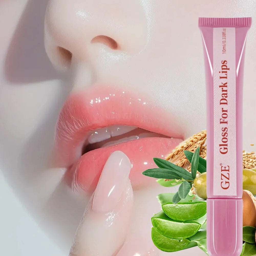 GZE Lip Lightening for Dark Lips: for Smokers, Dry or Uneven-Toned Lips – Restores Natural Look & Moisture Nude, Pink Qme