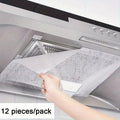 12PCS Range Hood Filter - Easy to clean, deodorize kitchen ventilation, keep the air fresh and the cooking space hygienic Qme 12pcs