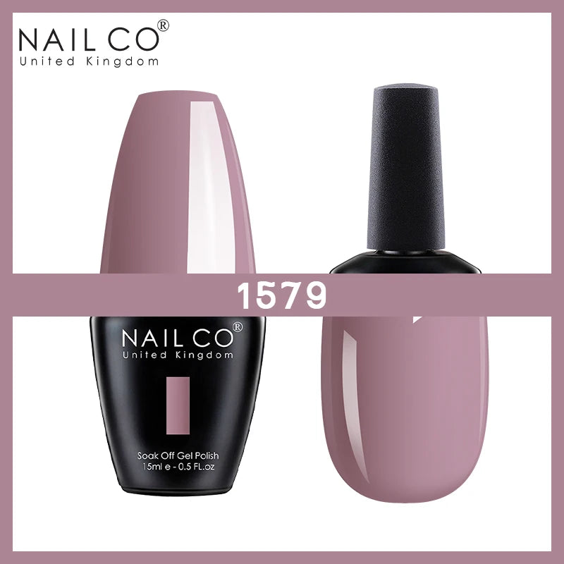 NAILCO Nude Nails Gel Nail Polish UV LED Semi-permant Varnish Hybrid