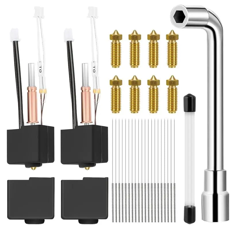 A02F-For Anycubic Kobra 3 Hotend Kit For Kobra 3/Kobra 3 Combo 3D Printer Parts & Accessories Qme Default Title