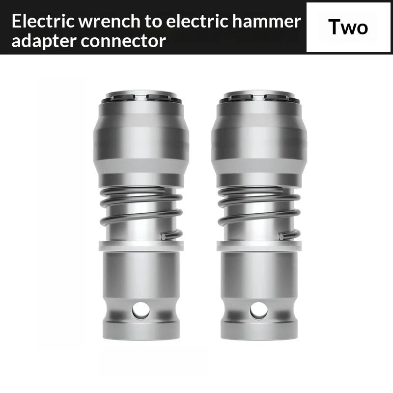 1/2Pcs Small Square Interface Converter High Power Electric Hammer Conversion Adapter DIY Accessories Qme A2