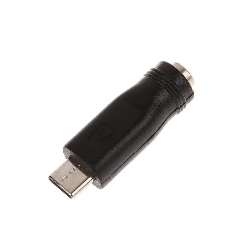 1PC DC Power Adapter Converter 5.5x2.1mm Female Jack To USB Type C Male Connector. Qme