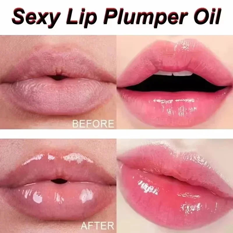 Instant Lip Plumping Essential Oil Nourishing Antiwrinkle Moisturising Sexy Lip Care Ultimate Plumping Lip Gloss Serum Cosmetics Qme