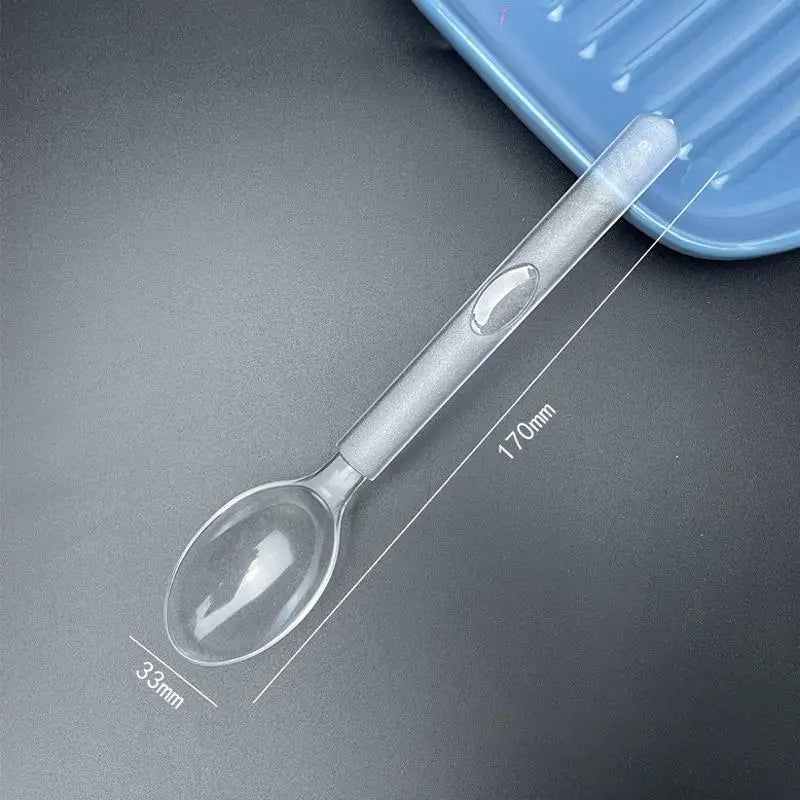 Individually Wrapped Disposable Plastic Utensils Fork Spoon Non Slip Qme Q