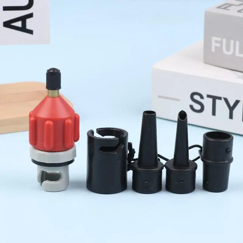 Air Valve Adaptor SUP Board Paddle Boat Kayak Pump Tire Connector Qme