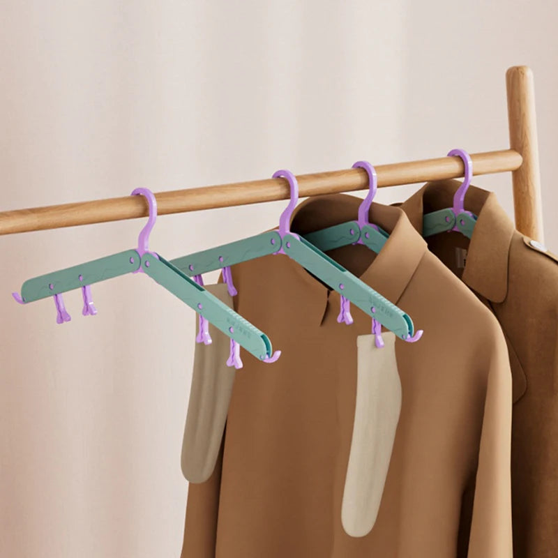 Space Saving Suitable Skirts Pants Suits Jackets Travel Hanger Qme