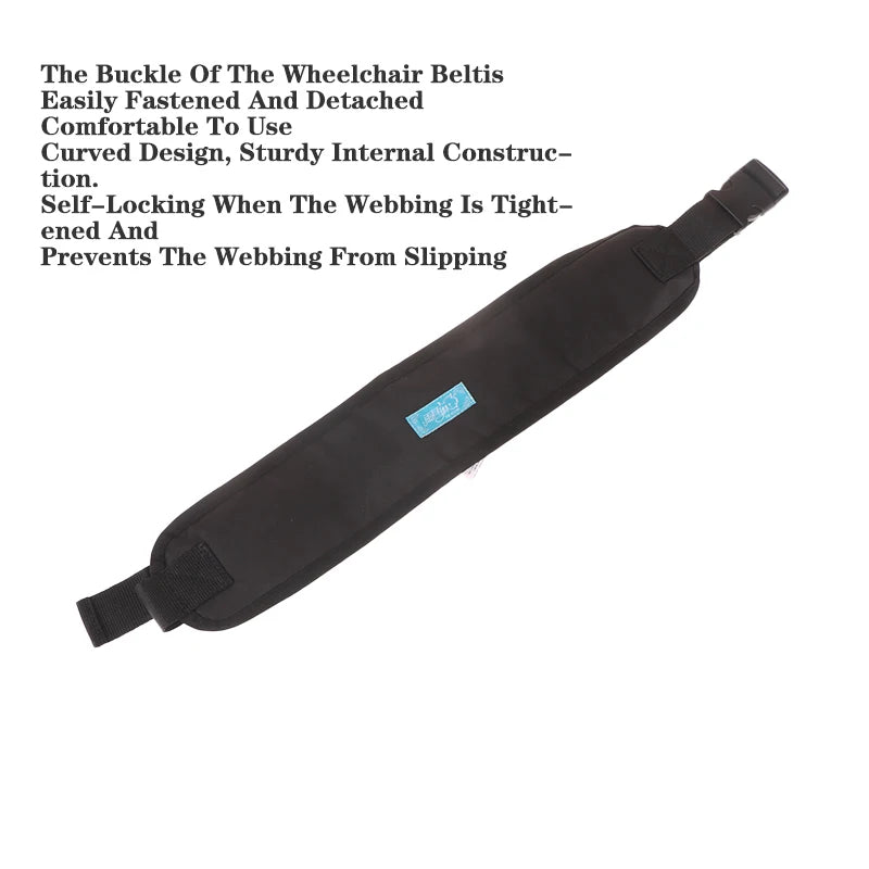 Anti Fall Wheelchair Seat Belt Adjustable Quick Release Restraints Qme
