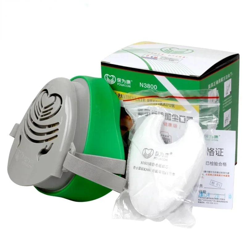 Hot Sale Anti - Dust Dustproof Workplace Respirator Mask Filter Paint Spraying Cartridge Gas Mask High Quality Qme