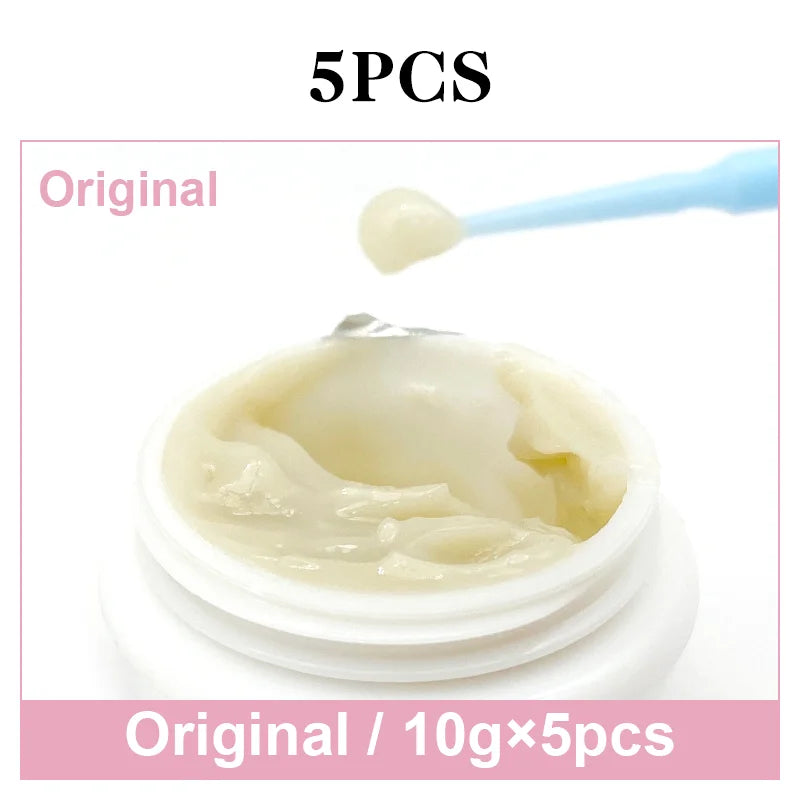 NATUHANA Grafting Eyelash Extension Glue Cream Remover Non-irritating Qme 5 x Original