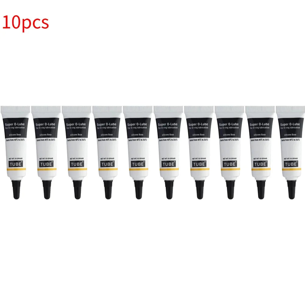 O Type Grease Silicone Grease Lubricant Bearing Lubrication Coffee Machine Lubrication Home Improvement Hardware Qme 10pcsa