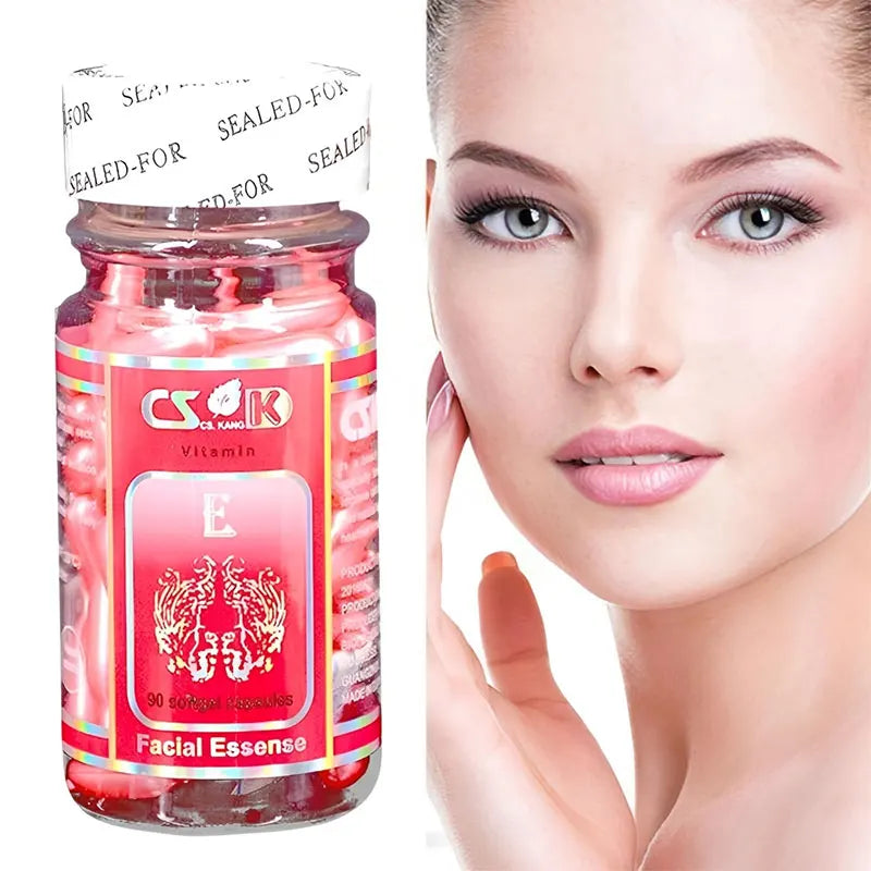 Collagen Serum Capsules Face Hydrating Moisturizing Skincare Vitamin Qme