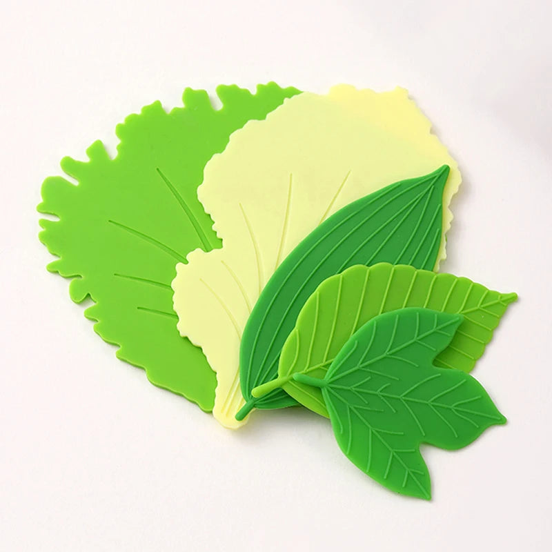1Set Leaf Bento Dish Cup Lunch Separator Sushi Rice Ball Mat DIY Decor Accessories. Qme