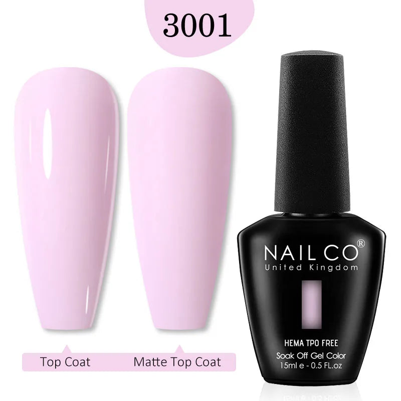 NAILCO Glitter Reflective Series Gel Nail Polish Nails Art Semi Qme