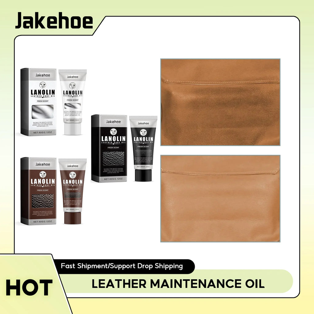 Leather Maintenance Oil Shoes Cloth Sofa Bags Seat Leather Polishing Scratches Dust Removal Anti Cracking Leather Restorer Paste Qme