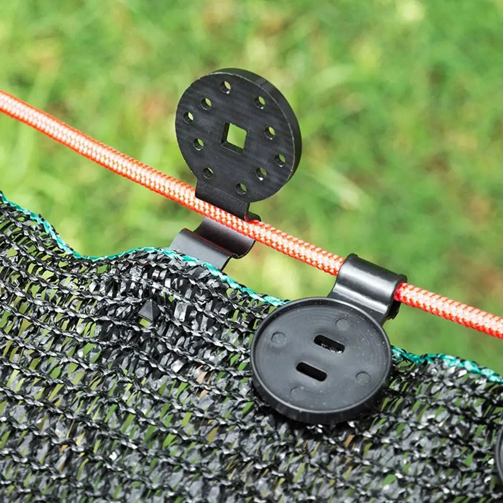 Plastic Awning Clips Hooks Fixing Garden Anti Bird Netting Greenhouse Qme